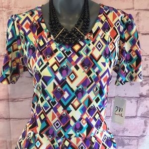 💜🖤Maleficent Amelia 2XL NWT in cute triangles